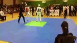 championnat d’auvergne Taekwondo combat -58kg 2015